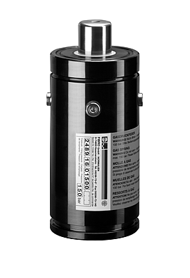 Controllable gas spring, passive