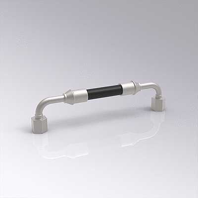 Tubo flessibile DN10 con raccordo a cono da 24°, 90°/90°