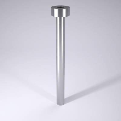 Ejector sleeve, nitrided, DIN ISO 8405