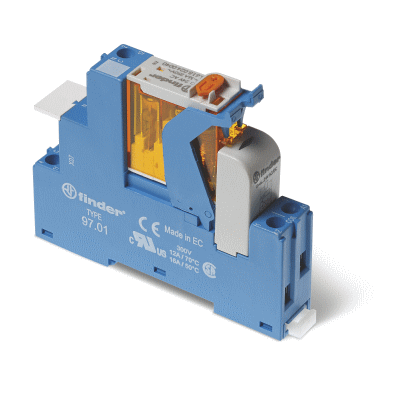 Interfaces modulares con relé