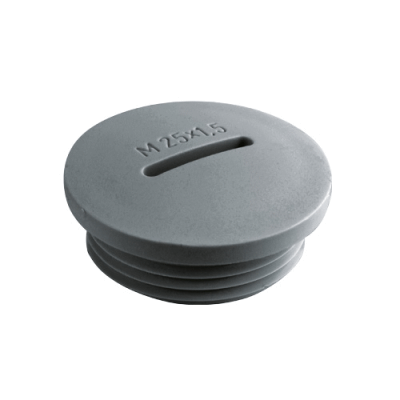 Blindstopfen speziell für Kunststoffgewinde