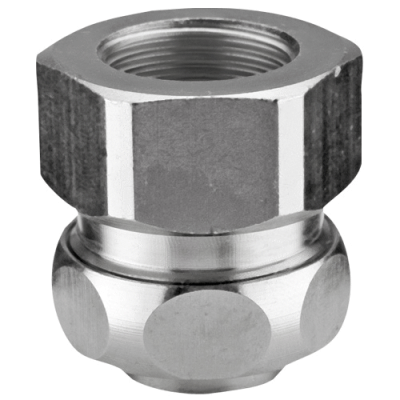 US Safety-type screwed conduit connector with inner thread, Ferrule and sealing