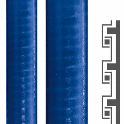 Protective metal conduit, galvanized steel PU sheathing, liquid proof and food-safe