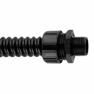 Smooth bore PVC  flexible conduit