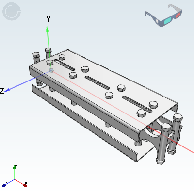 Beam section for chain