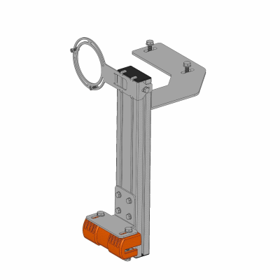 SUPPORT VERTICAL LAME + VENTILATEUR INT 1