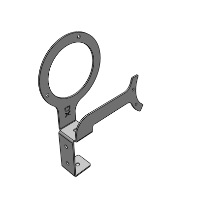DIFFUSER/EXTRACTION HOOD FIXING BRACKET DX