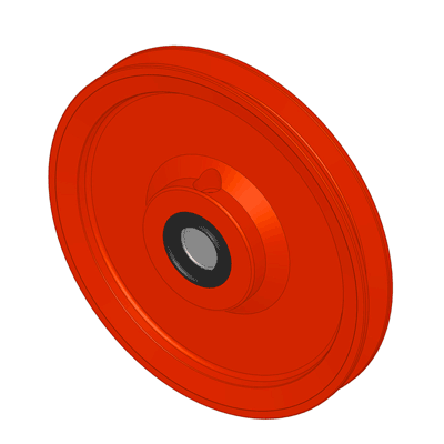 Poleas D.220/230/240/250 1 ranura B remolque