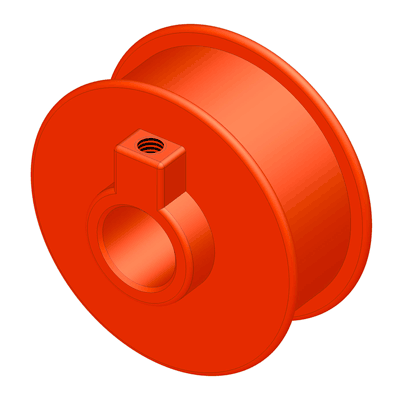 Poleas de Ranura Plana