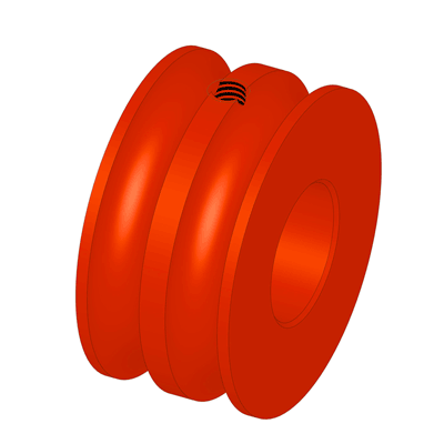 Poleas de Ranura Redonda