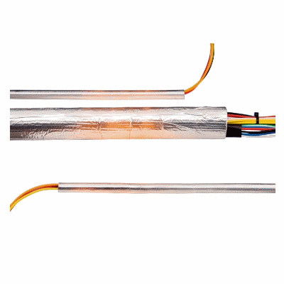 Woven glass fiber hose