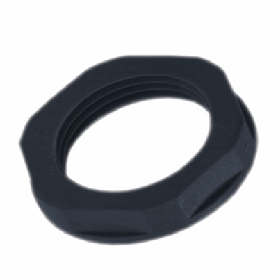 Locknut hexagon, polyamide, PG