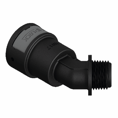 Fitting 45° elbow, Plastic, NPT thread