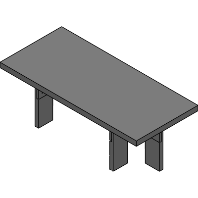 长方形农家茶几