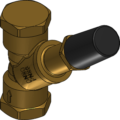 Frese Frese DPRV can be installed in domestic and commercial heating and cooling systems. The valve is an adjustable differential pressure relief valve (DPRV) that ensures the differential pressure across the load or circuit is not exceeded, and a minimum flow through the circuit will be maintained when the control valves are closing down. Industrial Valves
