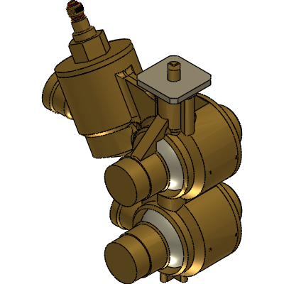 Frese This solution - which is a world’s first - allows our customers to reduce some of the complexity in 4-pipe heating and cooling systems by minimizing the number of required valve components. By integrating the differential pressure controller in the valve , you have fewer connection points, which minimizes potential leakage problems, and with just one actuator you only need one data point to the building’s BMS. Frese COMBIFLOW 6-way is designed to cover a wide flow range. This simplifies the selection process, since a limited product range can cover a wide variety of needs. In addition, an extremely high flow capability has made it possible to downsize the valve dimension, further contributing to the valve ’s compact design. A low flow version is also available The energy saving capabilities of our patented OPTIMA Compact are also found in the 6-way solution. Additionally, the COMBIFLOW 6-way has shown the lowest pressure loss known in the market, resulting in significant pump energy savings. Industrial Valves