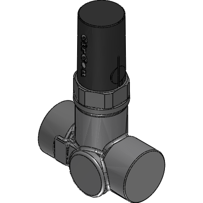 Frese Stainless steel thermostatic valve for domestic water CirCon is a control valve in stainless steel AISI 316 designed for domestic hot water installations with circulation. The valve automatically control the temperature of the water that circulates through the valves . Thus the thermal balance is ensured throughout the domestic hot water system. The valve is adjusted on a scale to a desired temperature in the interval between 37°C and 65°C. Industrial Valves