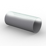 HoKa ventilation pipe PVC white