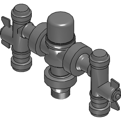 Galvin Engineering CliniMix Thermostatic Mixing Valve w 15 Inlet & 1520 Outlet Industrial Valves