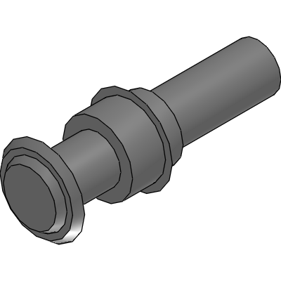 Galvin Engineering Wallgate Shower Piezo Touch Button 4m Cables Panelling (0-85mm Wall) Industrial Valves