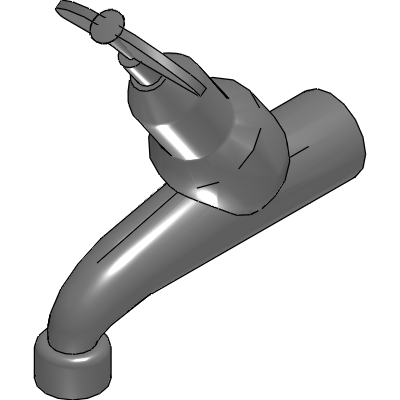 Galvin Engineering Vandal Resistant Chrome Plated Brass JV Deluxe Bib Tap Ablution (NSW) Cold w 8LPM Reg Industrial Valves