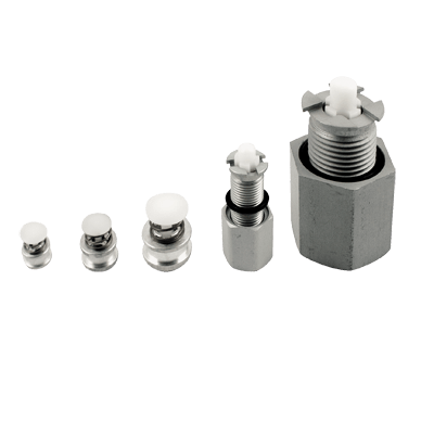Relief valves for finned suction cup