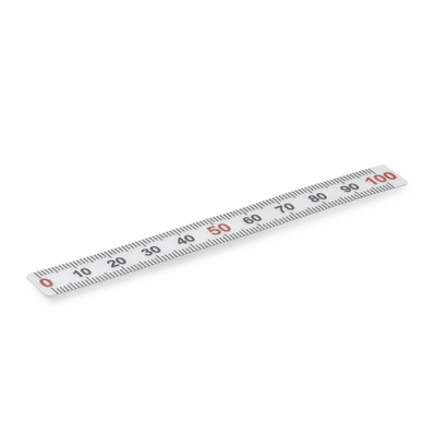 GN 711 Rulers, Stainless Steel / Plastic, Self-Adhesive