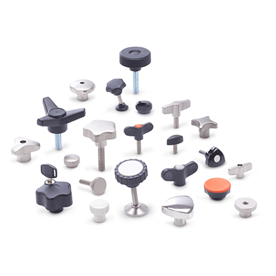 2.2 Tensioning, clamping with knobs