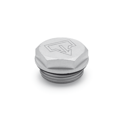 GN 742 Threaded Plugs, Aluminum, Resistant up to 180 °C