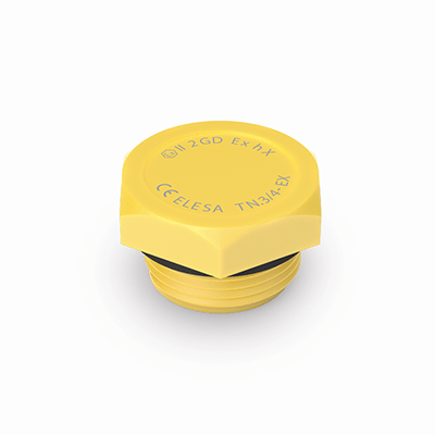 GN 745.6 ATEX Threaded Plugs, Plastic