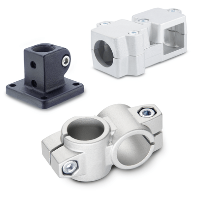 Tube clamp connectors
