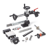 3.8 Adjusting, moving with guides, spindles and ball rollers