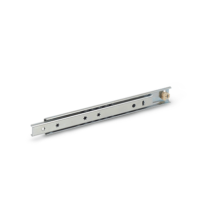 GN 1404 Telescopic Slides with Partial Extension, Steel, Load Capacity up to 780 N