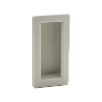 Gripping Trays, Plastic, Clip-In Type, White