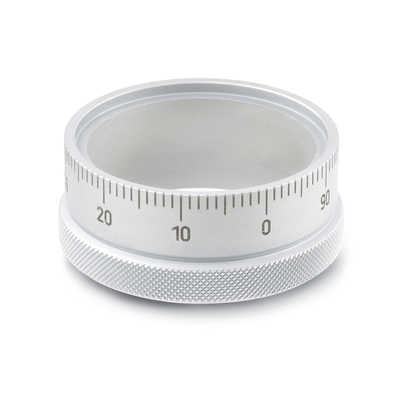 Scale ring matt chrome plated, without scale