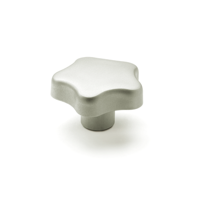 Star Knob, Stainless Steel, Type C, With plain blind bore H7