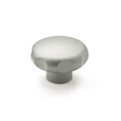 Stainless Steel- Star knobs, Type E, with threaded blind bore
