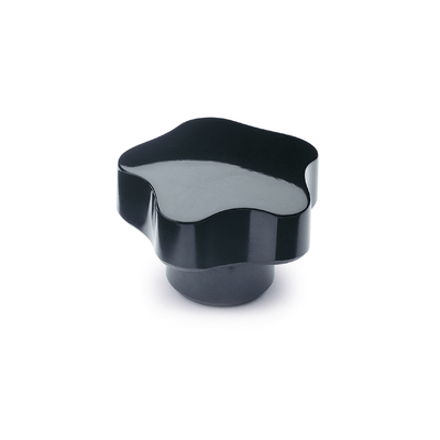 Star knobs Type E, with threaded blind bore