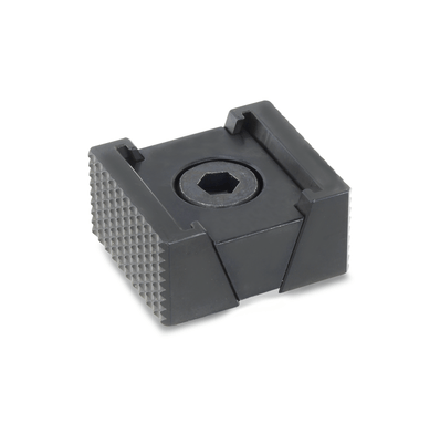 Wedge clamps, Type RF, ribbed clamping surfaces