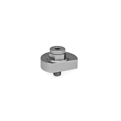 Eccentric Cams, Stainless Steel, Radial Clamping, with Threaded Bolt, Type SK with hex