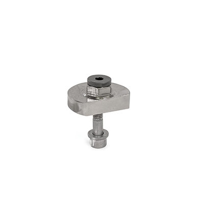 Eccentric Cams, Stainless Steel, Radial Clamping, Screw from the Back, Type SKB with hex