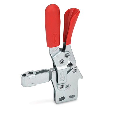 Toggle clamps, Type BL, U-bar version, with two flanged washers