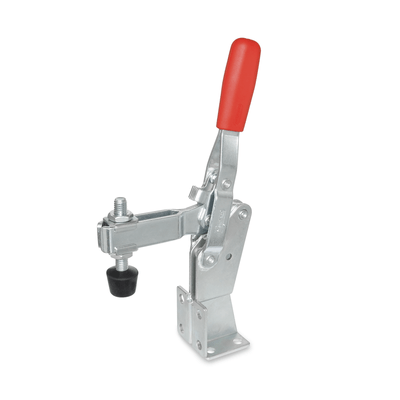 Toggle Clamps, Type CVF, U-bar version, with two flanged washers and GN 708.1 spindle assembly