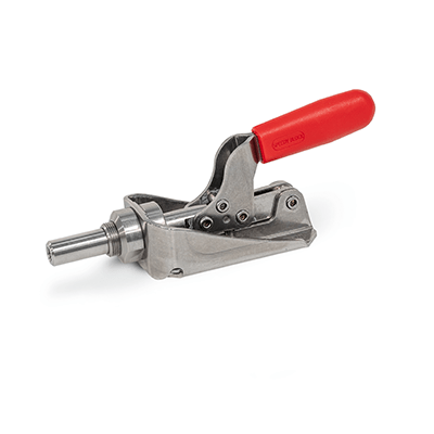 Push-Pull Type Toggle Clamp, Stainless Steel, Horizontal Operating Lever, for Push Clamping, Type ASX