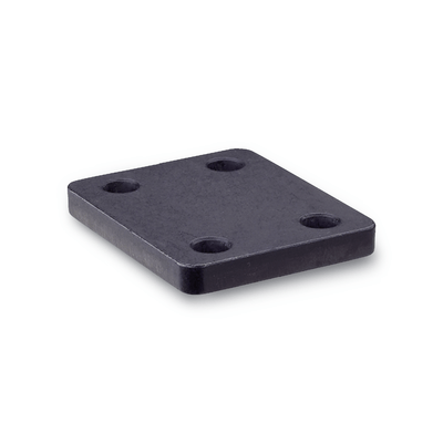 Base plate for knee lever modules