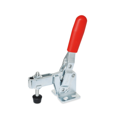 Toggle clamps, Type C, U-bar version, with two flanged washers and GN 708.1 spindle assembly