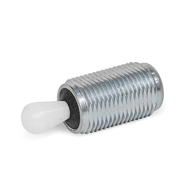 Side Thrust Pins, Steel, with Thread, Type KB, Thrust pin plastic, with seal