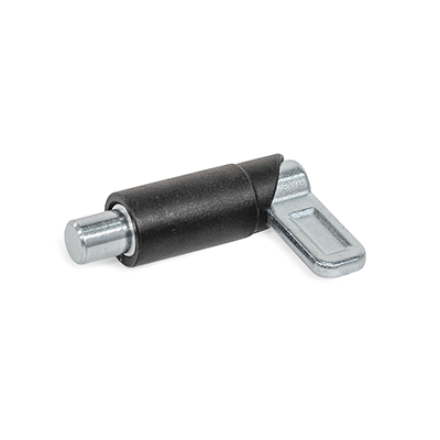 Spring Latches, Steel, for Welding, Type R Round, latch riveted, not removable