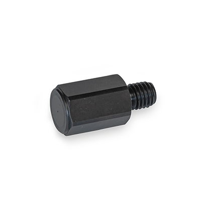 Positioning and supporting elements, Type B, Smooth contact face, turned