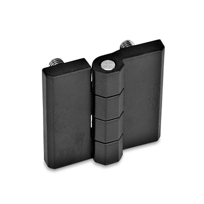 Hinges Plastic, Type C, 2x2 threaded studs